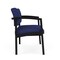 Lesro Lenox Steel Bariatric Chair Metal Frame, Black, OH Cobalt Upholstery LS1401 - alternate 3